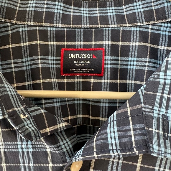Men’s UnTuckit Long Sleeve Button Shirt XXL - Picture 3 of 5